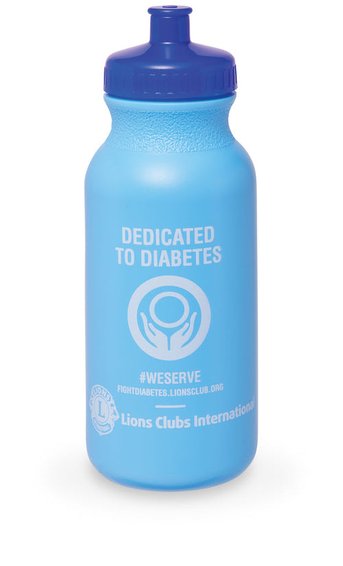DIABETES AWARENESS WATER BOTTLE