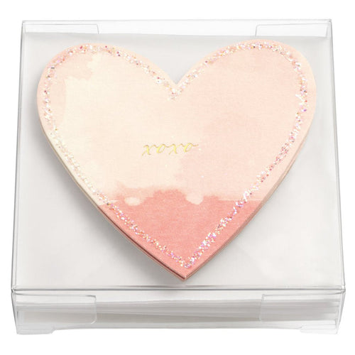 Die Cut Hearts XOXO Enclosure Cards