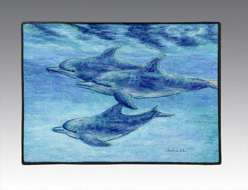 Dolphin Cruise Door Mat