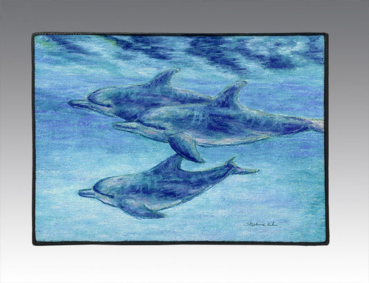 Dolphin Cruise Door Mat