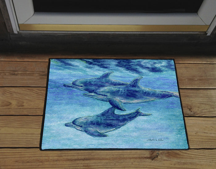 Dolphin Cruise Door Mat