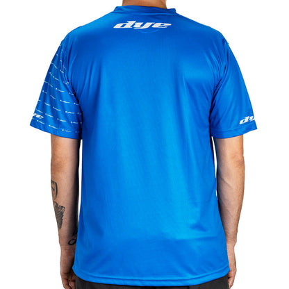 DYE-Fit Sphere Repeat Shirt - Cyan