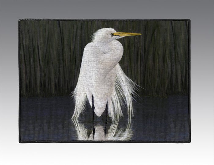 Egret Door Mat