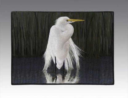 Egret Door Mat
