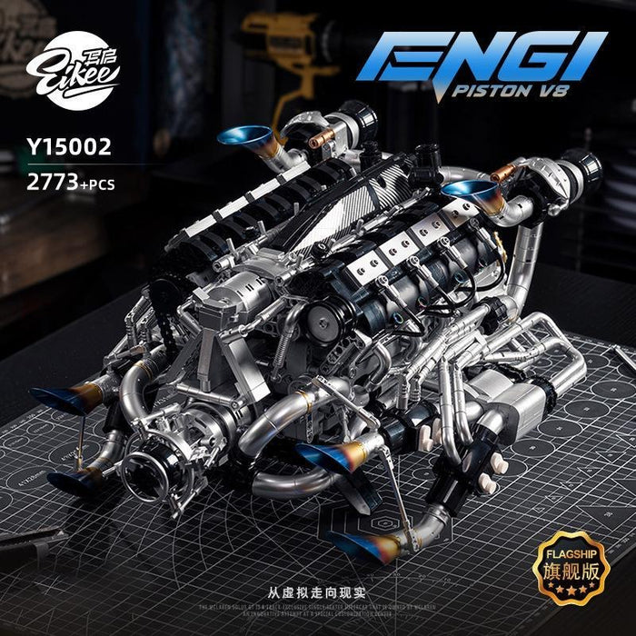 Eikee Engi Piston V8 Engine