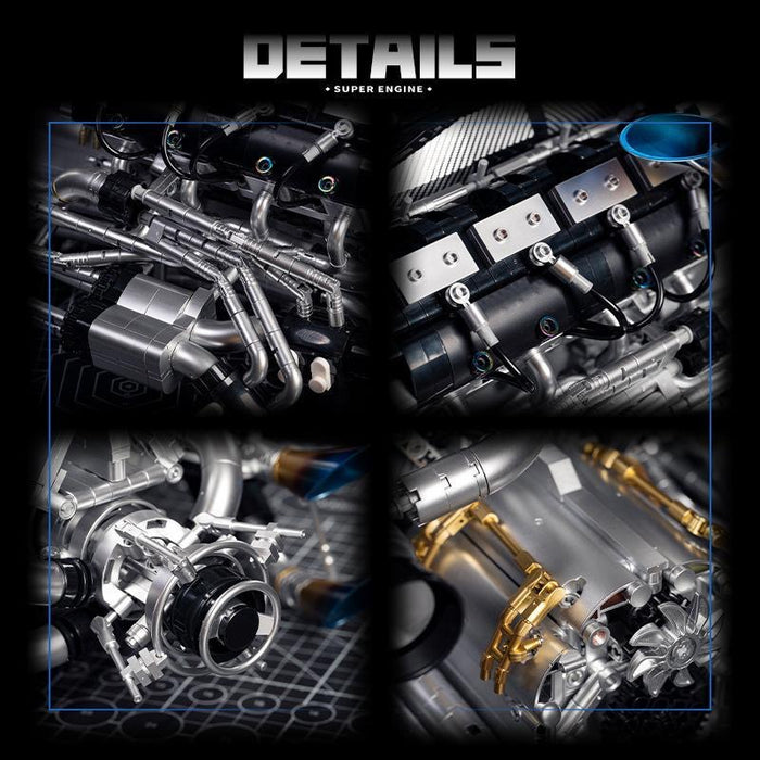 Eikee Engi Piston V8 Engine