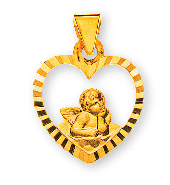 Engel Anhänger Gelbgold 750/18K - AME1016