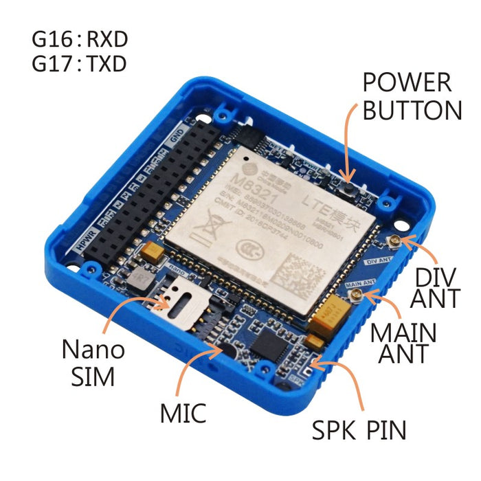 M5Stack LTE Module (M8321) - m5stack-store