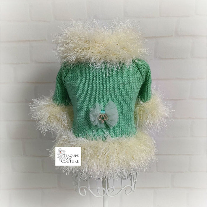 Eyelash Fringe Doggie Sweater