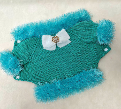 Eyelash Fringe Doggie Sweater