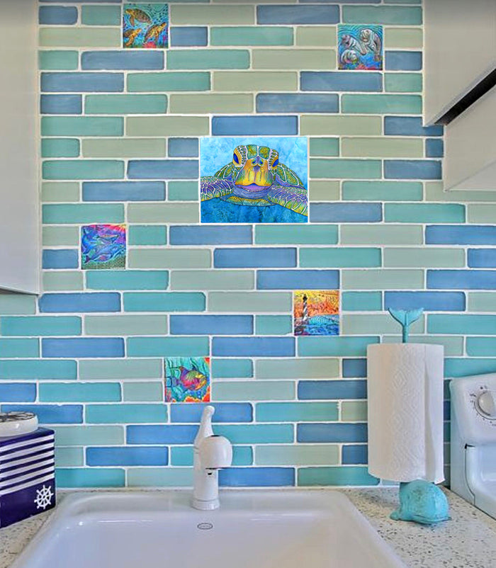 Face to Face Ceramic Tile