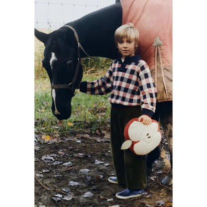 Farm Apple Cushion - Rugs by Roo
