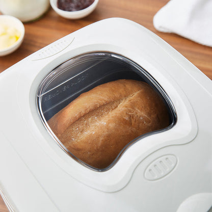 bread inside a breadmaker