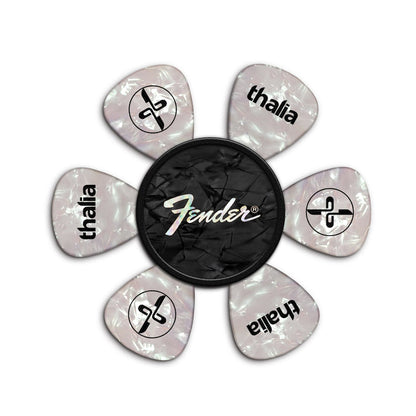 FenderbyThalia Fender Black Perine Logo | Pick Puck 2.0