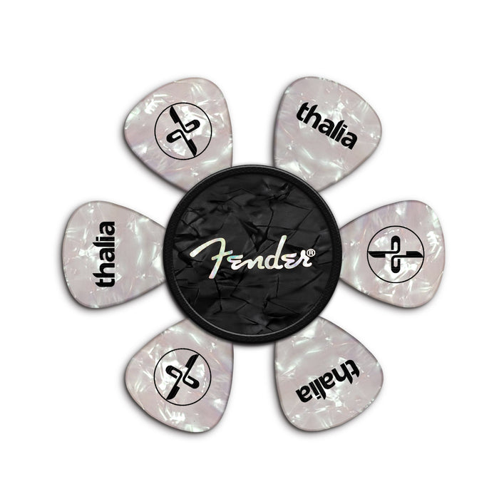 FenderbyThalia Fender Black Spaghetti Logo | Pick Puck 2.0