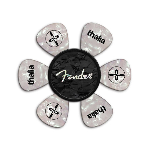 FenderbyThalia Fender Black Spaghetti Logo | Pick Puck 2.0