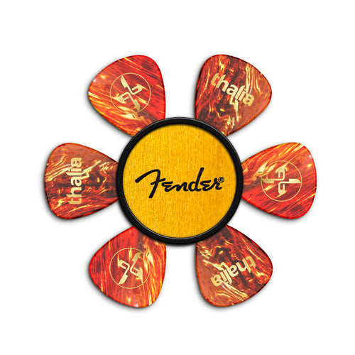 FenderbyThalia Fender Maple Spaghetti Logo | Pick Puck 2.0