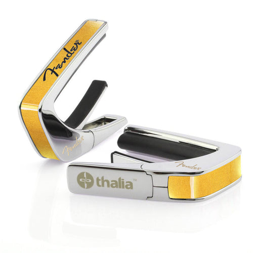 FenderbyThalia Fender Maple with Black Spaghetti Logo | Officially Licensed Capo