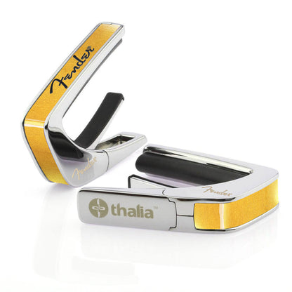 FenderbyThalia Fender Maple with Black Spaghetti Logo | Officially Licensed Capo – product image 2