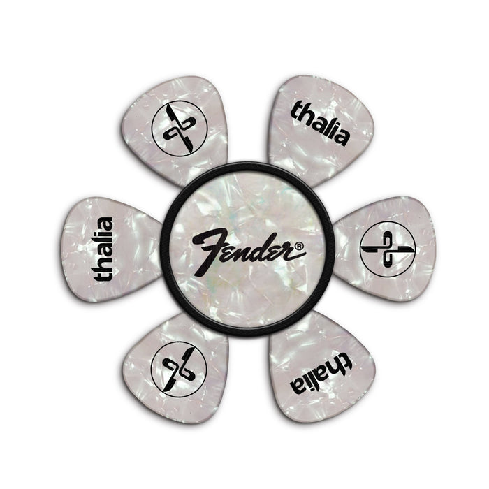FenderbyThalia Fender Mother of Pearl Perine Logo | Pick Puck 2.0