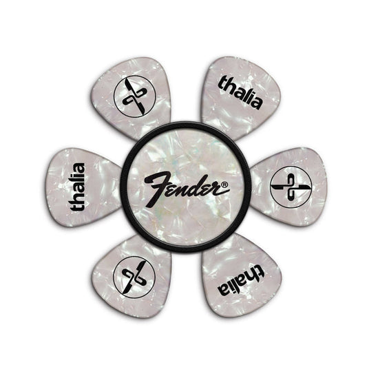 FenderbyThalia Fender Mother of Pearl Perine Logo | Pick Puck 2.0