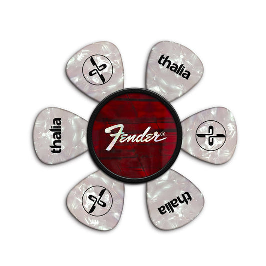 FenderbyThalia Fender Red Angel Wing Perine Logo | Pick Puck 2.0