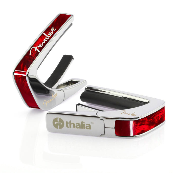 FenderbyThalia Fender Red Angel Wing Spaghetti Logo | Officially Licensed Capo – product image 2