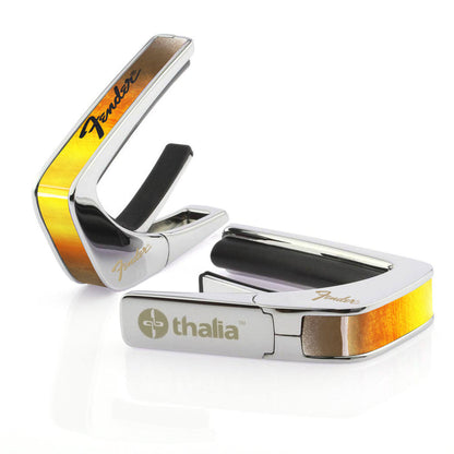 FenderbyThalia Fender Sunburst with Black Perine Logo | Officially Licensed Capo – product image 2