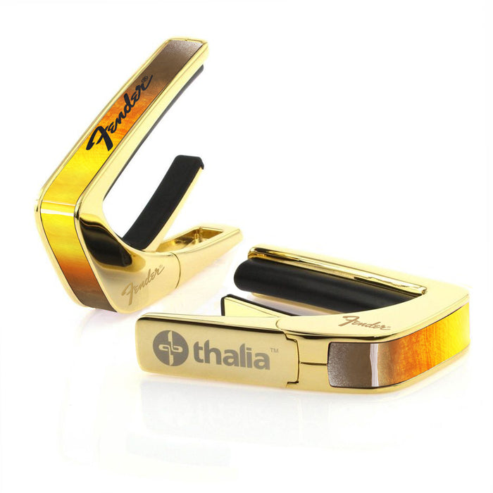 FenderbyThalia Fender Sunburst with Black Perine Logo | Officially Licensed Capo – product image 3