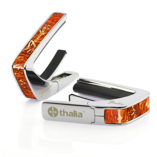 FenderbyThalia Fender Tortoise Shell with Gold Perine Logo | Officially Licensed Capo