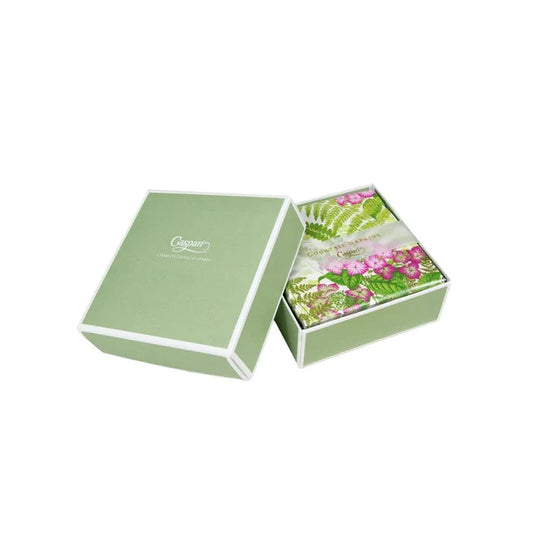 Fern Garden Boxed Paper Cocktail Napkins