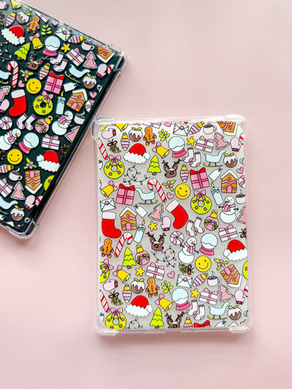 Festive Doodles Kindle Case