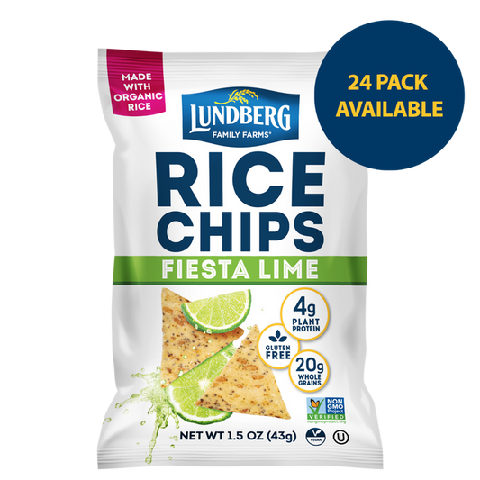 Fiesta Lime Rice Chips - Single-Serve