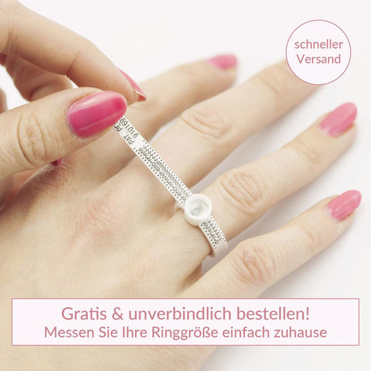 Fingermaß · Ringgröße zu Hause messen kaufen bei