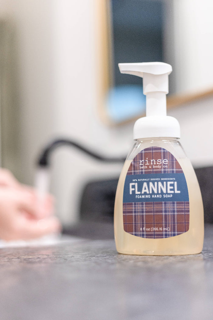 Rinse Bath Body Inc Foaming Hand Soap- Flannel