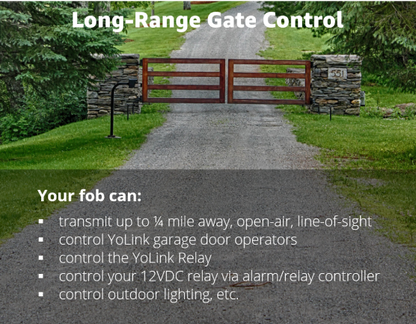long-range gate control