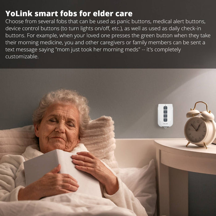 yolink smart fobs for elder care