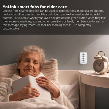 yolink smart fobs for elder care