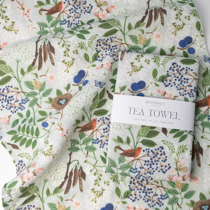 Flower Trees-Tea Towel