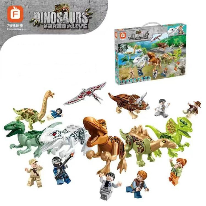 Forange BLOCK FC3700 Dinosaur Quest Dinosaur Runaway 205pcs Forange