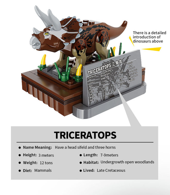 Forange BLOCK FC6203 Triceratops 1976pcs Forange