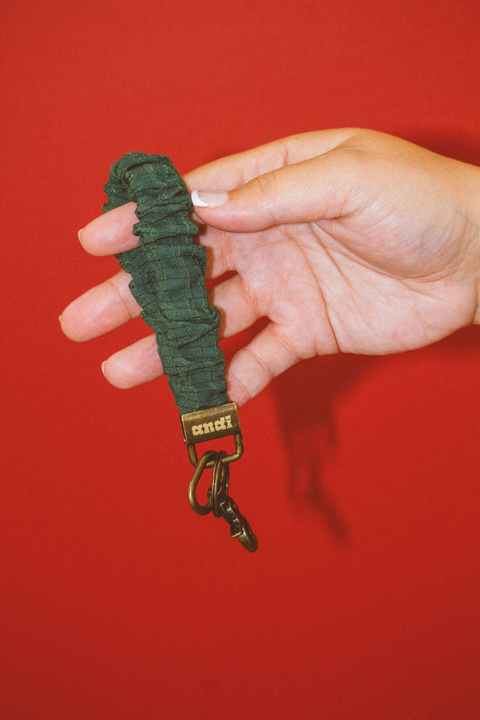 Shop Andi Forest Green Keychain