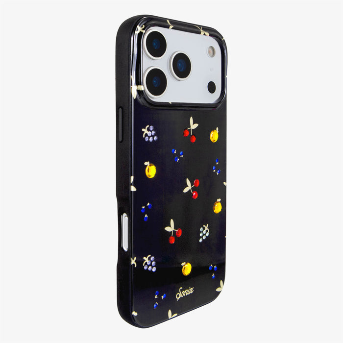 Fruit Gems iPhone Case - Black
