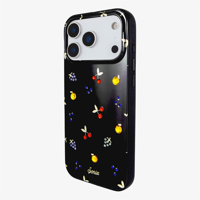 Fruit Gems iPhone Case - Black