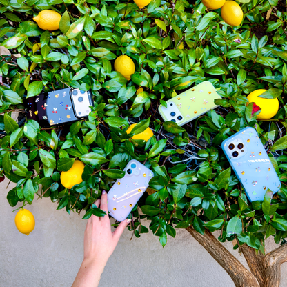Fruit Gems iPhone Case - Black