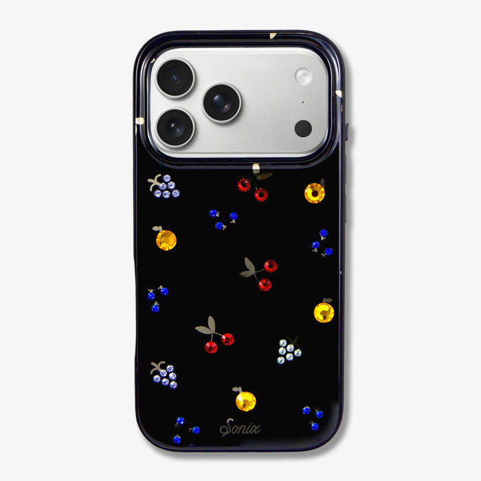Fruit Gems iPhone Case - Black