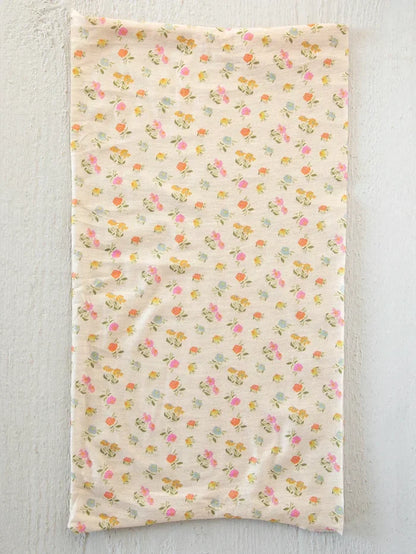 Floral patterned fabric for women’s boho chic clothing in the FULL BOHO BANDEAU HEADBAND - PASTEL FLORAL