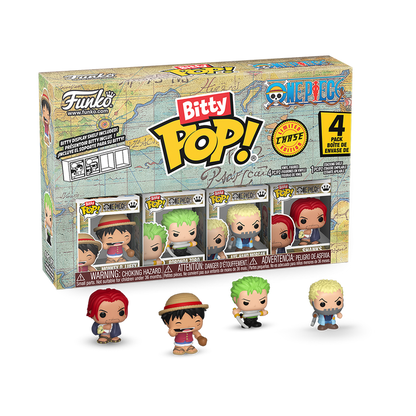 Funko Bitty POP!: One Piece - Characters 4-Pack Vinyl Figure