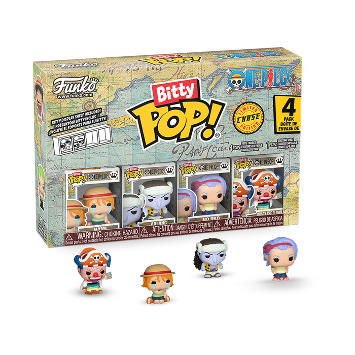 Funko Bitty POP!: One Piece - Characters 4-Pack Vinyl Figure