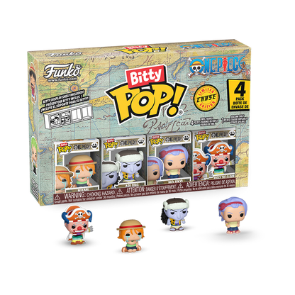 Funko Bitty POP!: One Piece - Characters 4-Pack Vinyl Figure